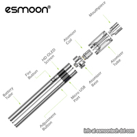 more images of Esmoon popular 2016 huge Capacity vape pen vaporizer mod with low resistance heating coil