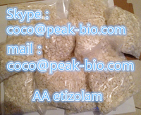 a etizolam 40054-69-1 C17H15ClN4S alprazolam 2fdck maf bk-edbp mdma ketamine China High purity mail/skype:coco(@)peak-bio.com