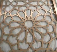 decorative laser cut screen/partition/folding screen for facades/partition/room divider