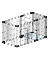 Big Single Door Collapsible Wire Dog Crate