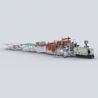 more images of SPC one step floor extrusion line