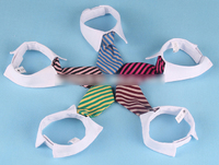 more images of Dog Cat Striped Bow Tie Collar