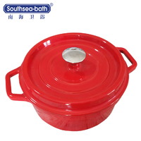 Energy saving Round cast iron pot