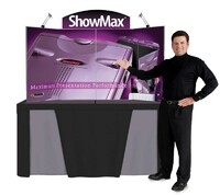 more images of Showmax Self-Packing Tabletop Display | Promotional Item
