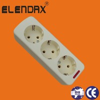more images of European 1/2/3/4/5/6 plug socket (E5000)