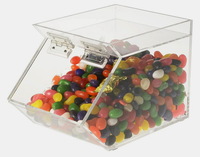 acrylic storage for food candy snack cookie case box