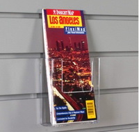 acrylic magazine rack mount on wall