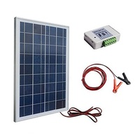 more images of ECO-WORTHY 25W 12V Off Grid Solar Panel System