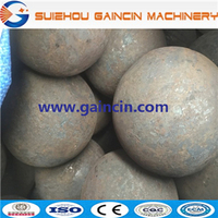 rolled and forged steel grinding media balls, dia.20mm to 150mm grinding media
