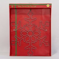 more images of Christmas Decorative SMD snowflake wire form Wall Light KF67184WW