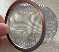 Stainless Steel Rimmed Bowl/Dome Shape Filter