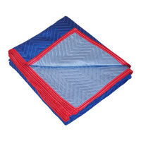 more images of Alibaba Textile cheap quilted storage blanket packaging bag pads