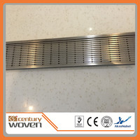 more images of stainless steel linear drain grating