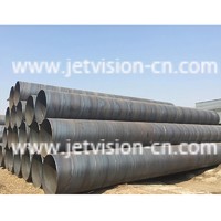 API 5L GR.B Carbon Spiral Welded SSAW Steel Pipe