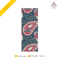 Full print custom designed natural rubber yoga mats with high quality