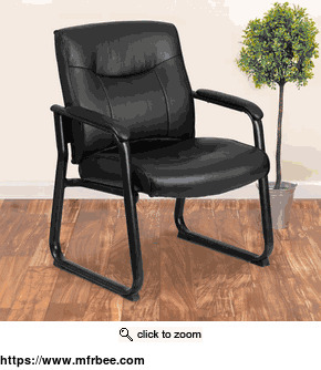 big_and_tall_side_reception_chair_with_sled_base_rated_to_500_lbs_