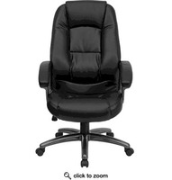 High Back Ergonomic Office Chair with Deep Curved Lumbar and Arms