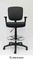 Oversize Drafting Stool with Foot Rest | Bestpriceseating