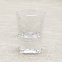 Small Squar bottom Design drinking water/whisky glass set
