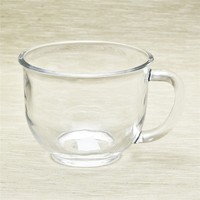more images of factory wholesale glass coffee and tea cup with handle