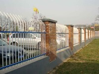 more images of Galvanized Steel Security Fence
