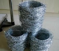 more images of Galvanized Barbed Wire Tapes and Fences