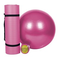 yoga mat with yoga ball 2 set