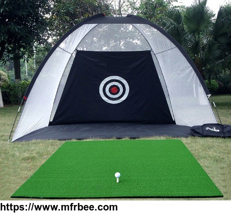 golf_training_tent_practice_net_with_carry_bag_and_golf_hitting_mat
