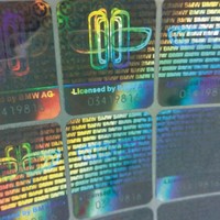 more images of 3D Custom Adhesive Hologram Sticker Label with security feature
