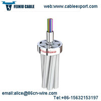 Single Mode Ground Wire OPGW Fiber Optic Cable