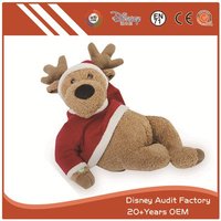 more images of Plush Kids Toys Christmas Filling 100% PP Cotton Embroidery