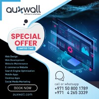 Web Design Company Dubai - Auxwall