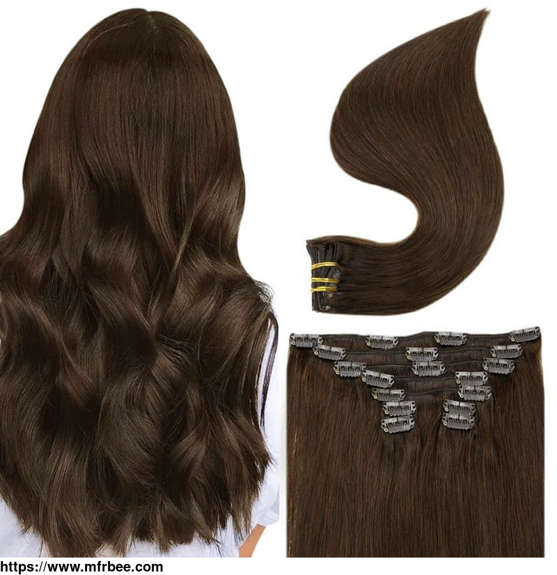 full_shine_clip_in_extensions_100_percentage_remy_human_hair_7_pieces_dark_brown_4_