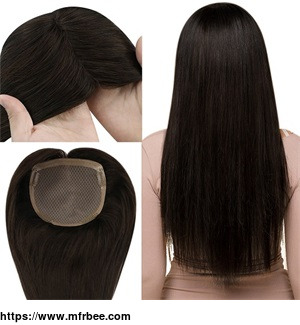 full_shine_lace_human_hair_wig_toppers_13cm_13cm_for_women_hair_loss_2_darkest_brown