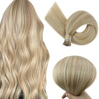 Full Shine I Tip 100% Remy Human Hair Extensions Highlights (#P16/22)