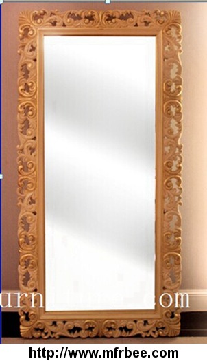 classical_mirror_wooden_frame_mirror_stand_mirror_fg_105