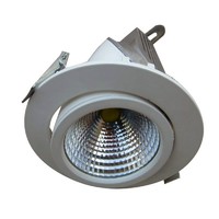 6" Gimbal LED Downlights, 30W CREE COB LED/ 3000 lm, Replace 300W halogen lamp, 3-year Warranty