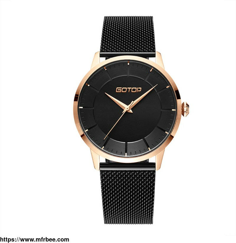 black_and_gold_watch_for_women_manufacturer