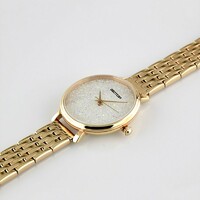 more images of FEATURES OF SS357 ROSE GOLD AND WHITE LADIES WATCH