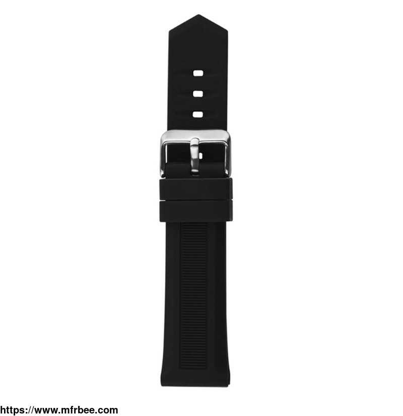 black_silicone_rubber_women_s_watch_band
