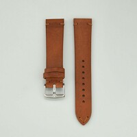 more images of FINE LEATHER WATCH STRAP IN BROWN MANUFACTURER