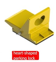 more images of Vehicle Security Lock heart shaped parking lock