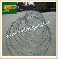 more images of China best selling Hot-Dipped Galvanized and pvc coated razor Barbed Wire