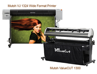more images of Mutoh ValueJET 1324 Large Format Color Printer & ValueCUT 1300 Package (ArizaPrint)