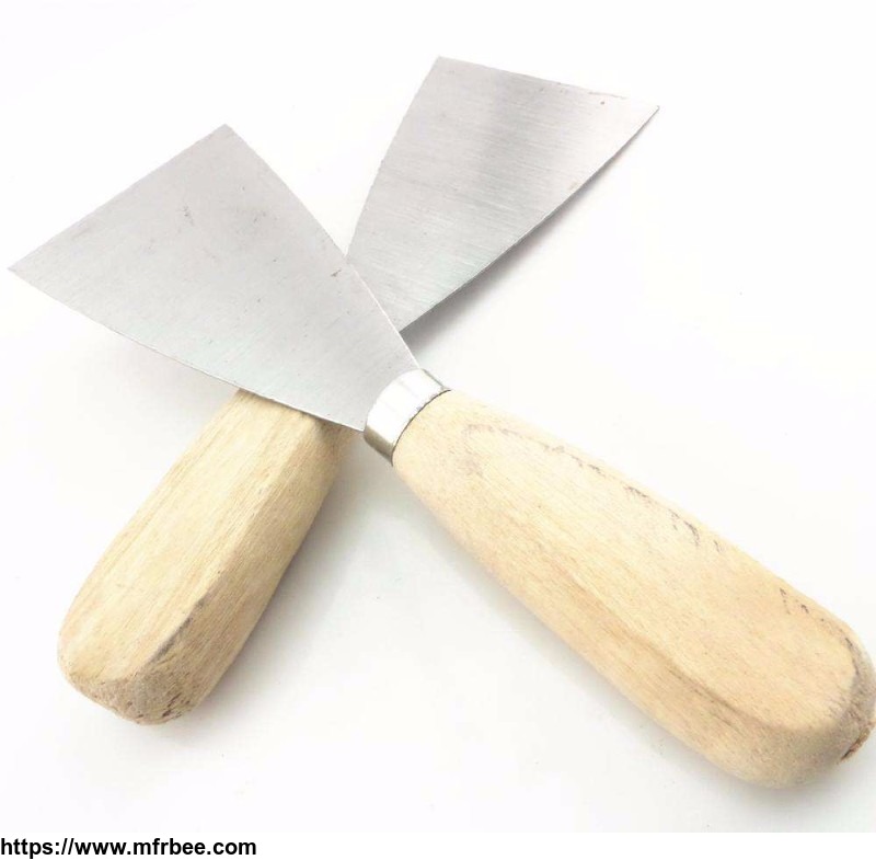 high_quality_putty_knife_scraper_with_wooden_or_rubber_plastic_handle