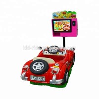New Style High Quality  Swing Car Arcade Game Machine Display Screen Coin Operated Ride On Car Kids Electric