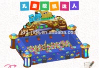 Chinese Supplier Amusement Machine Mini Kids Excavator Playground Games Children Digger Toy