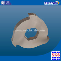Tyre Shredder Blades With 3 teeth China Supplier