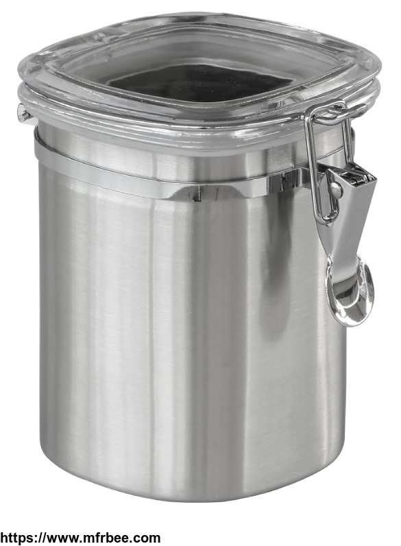 stainless_steel_coffee_storage_container_airtight_coffee_canister