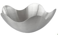 more images of Stainless Steel Lotus Shape Serving Fruit Bowl